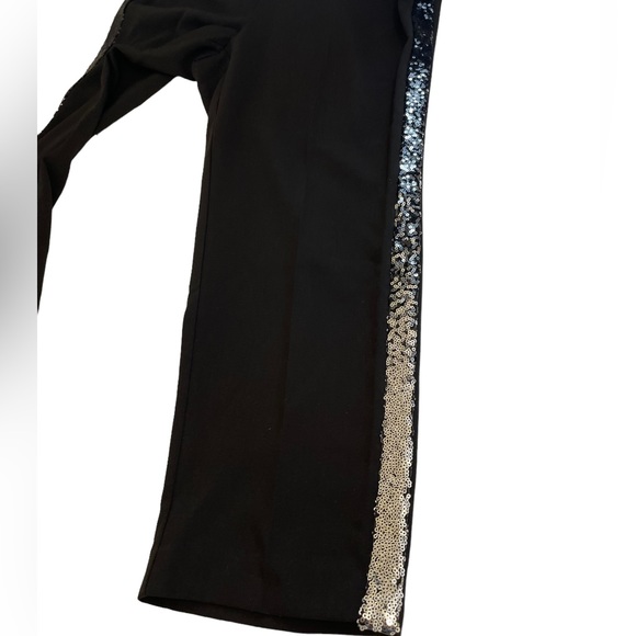 Torrid Black Dress Pants Sequined Sides Size 14 Skinny New WT - Picture 11 of 15